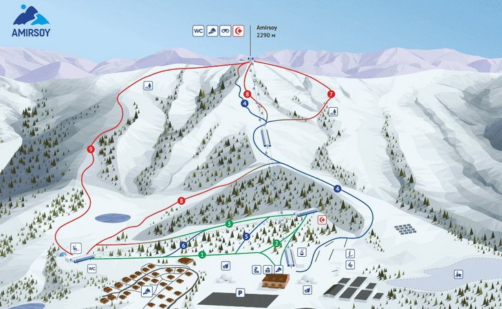 Узбекистан, Новый год, горы и лыжи